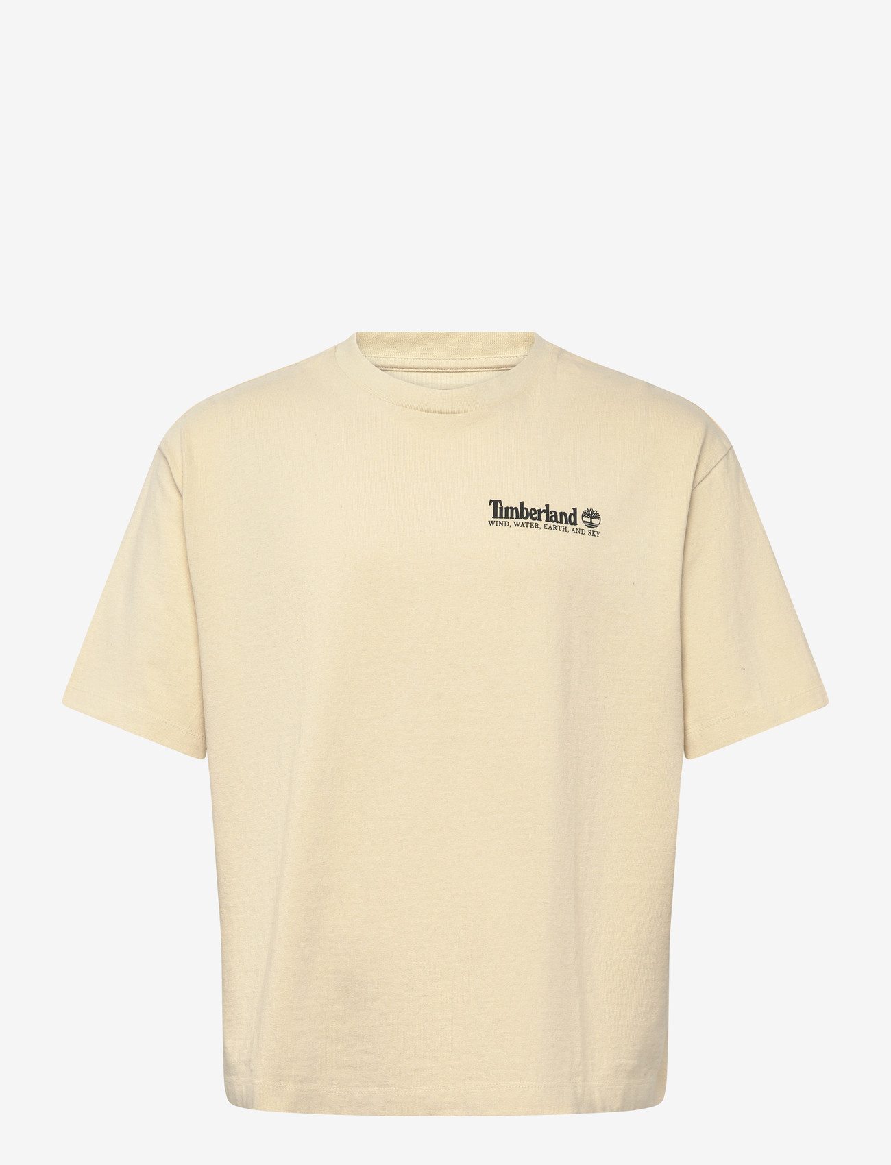 Timberland - Outdoor Photo Back Graphic Tee PUTTY - kortærmede t-shirts - light beige - 1