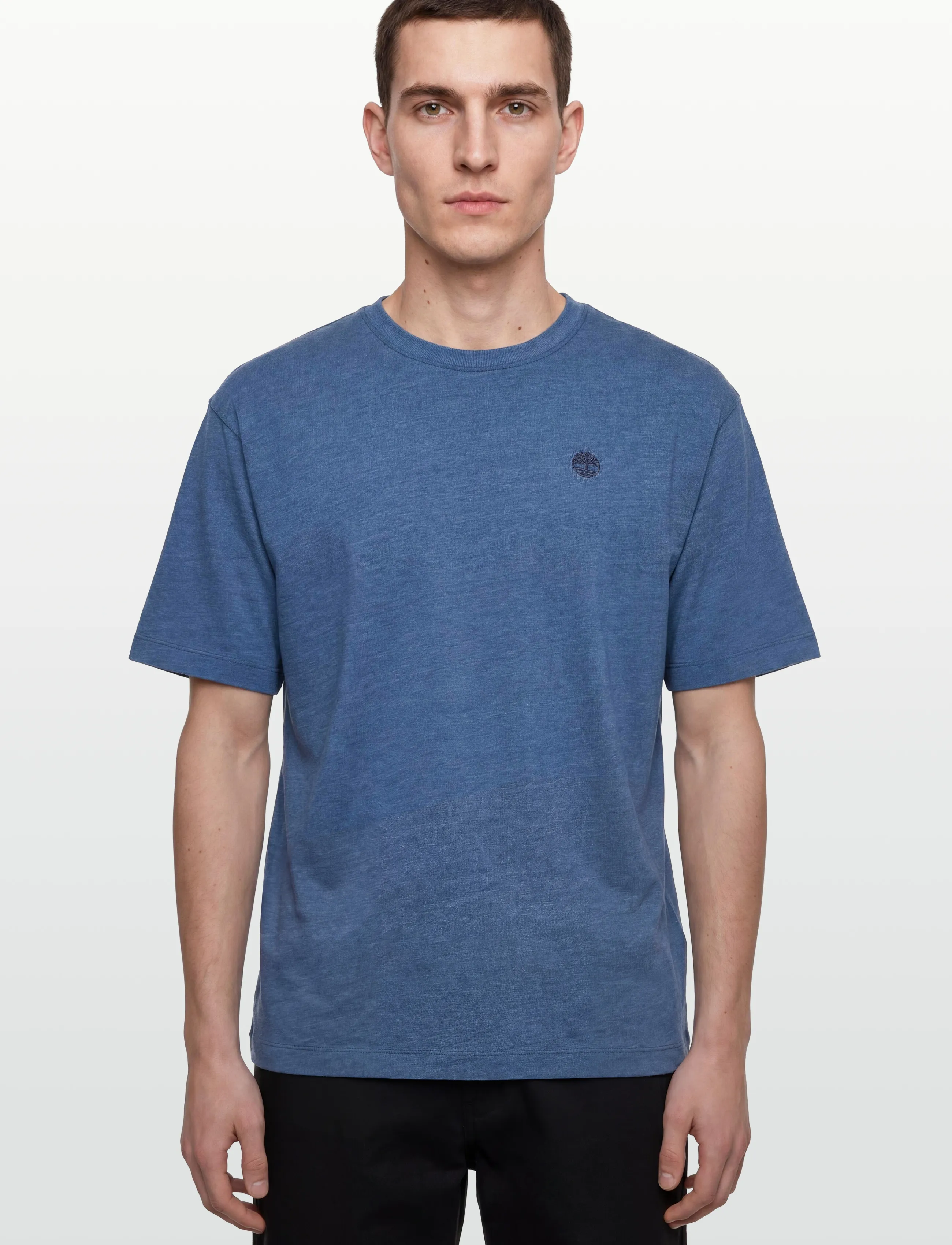 Timberland - Indigo Tee LIGHT INDIGO - kurzärmelig - medium blue - 3