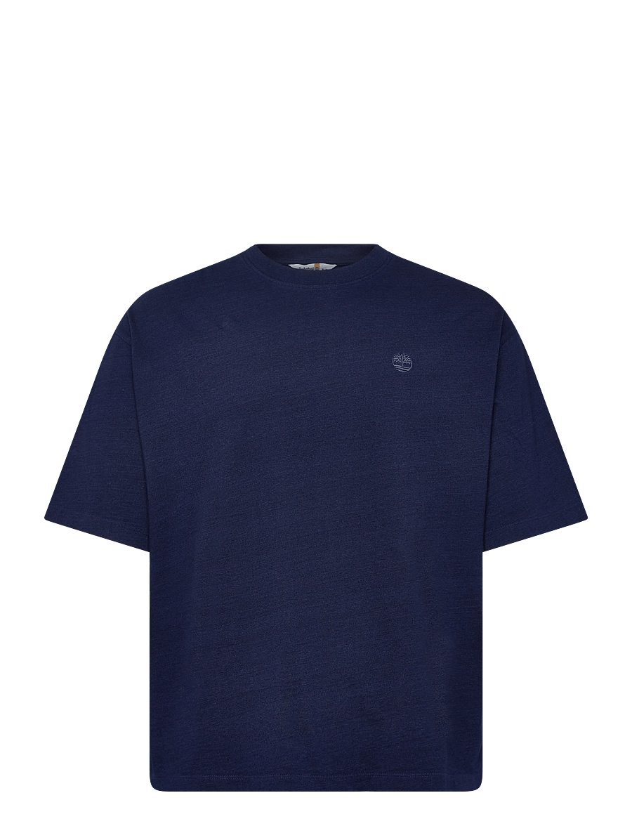 Timberland - Indigo Tee RINSE - kortärmade t-shirts - dark blue - 1