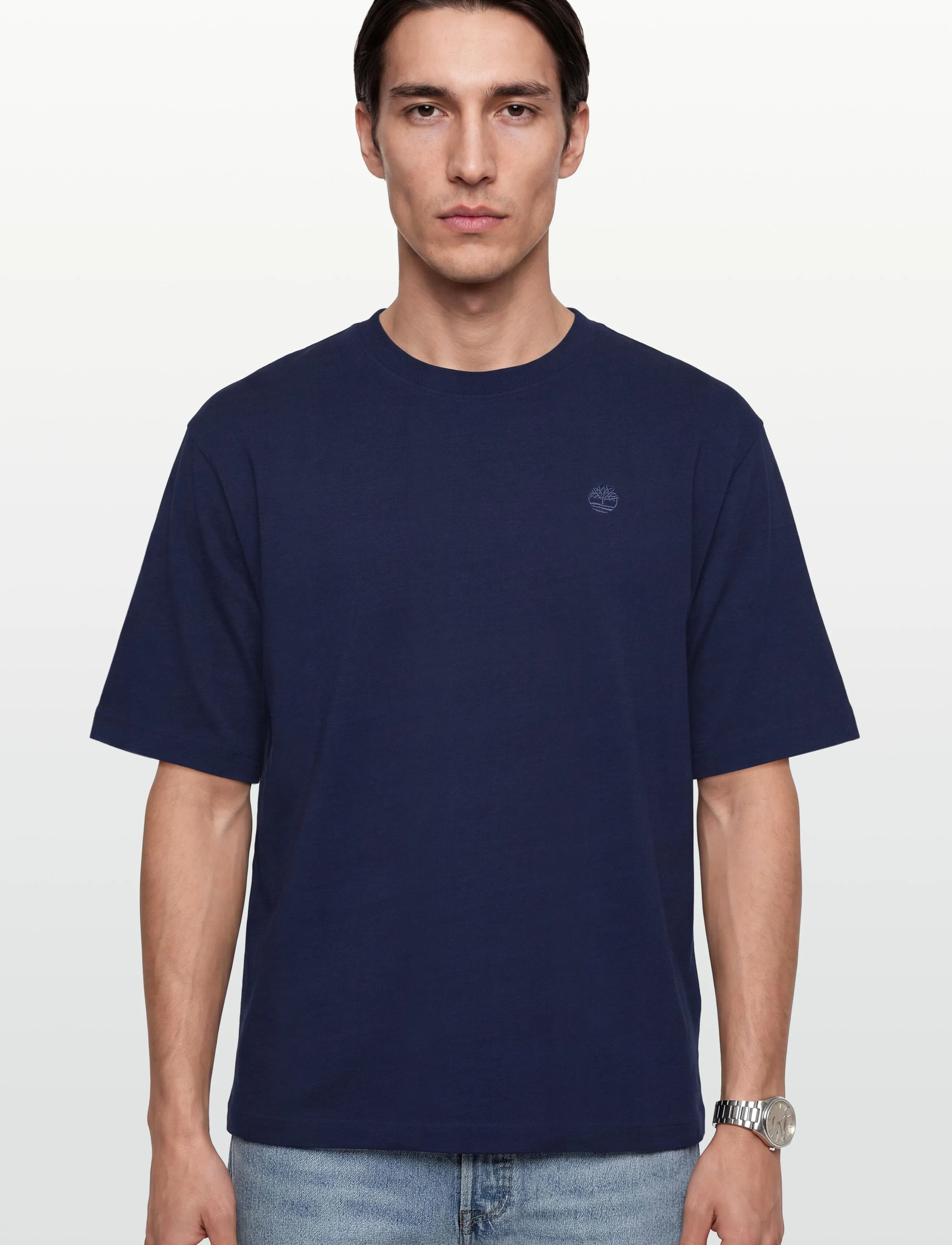 Timberland - Indigo Tee RINSE - laveste priser - dark blue - 3