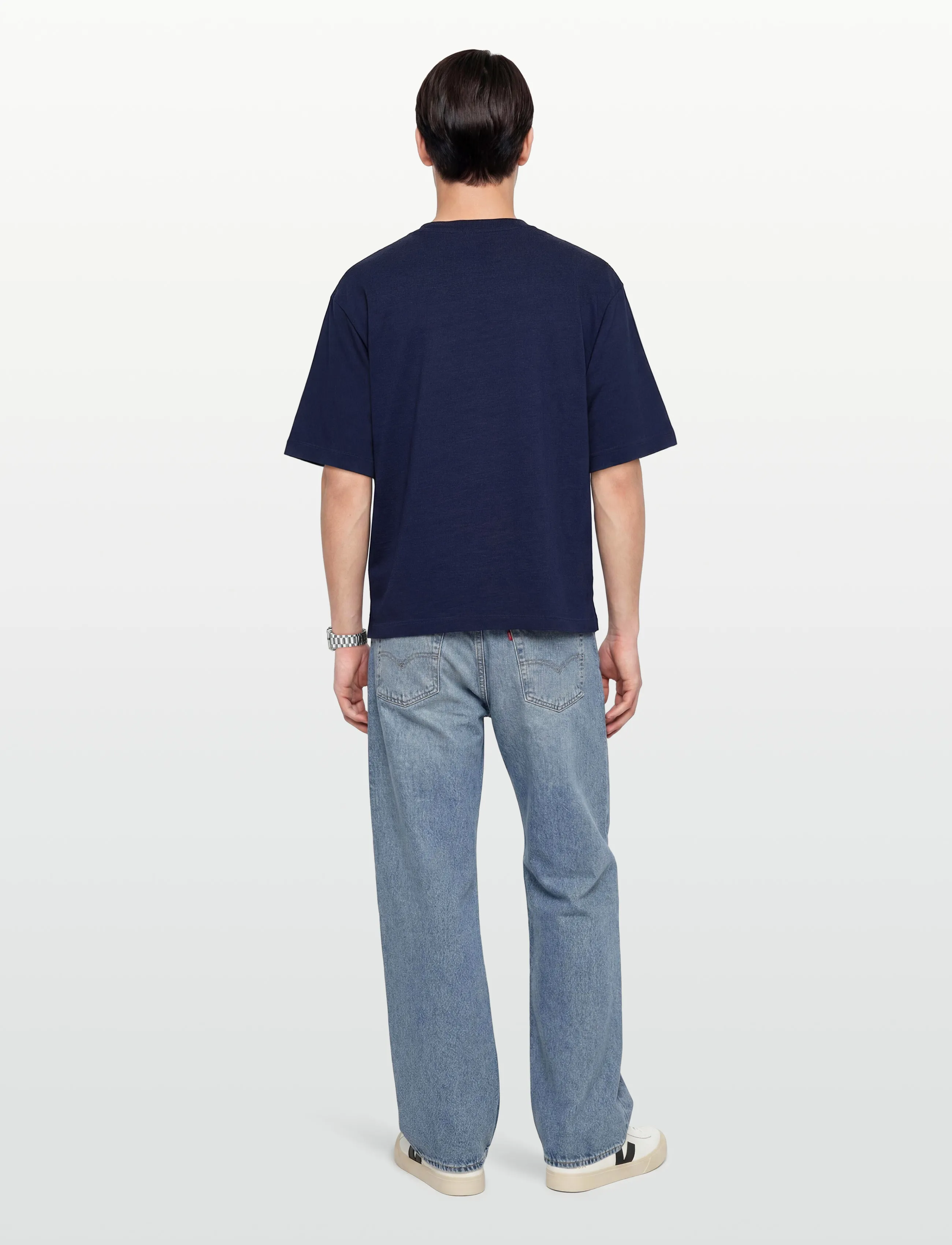 Timberland - Indigo Tee RINSE - laveste priser - dark blue - 4