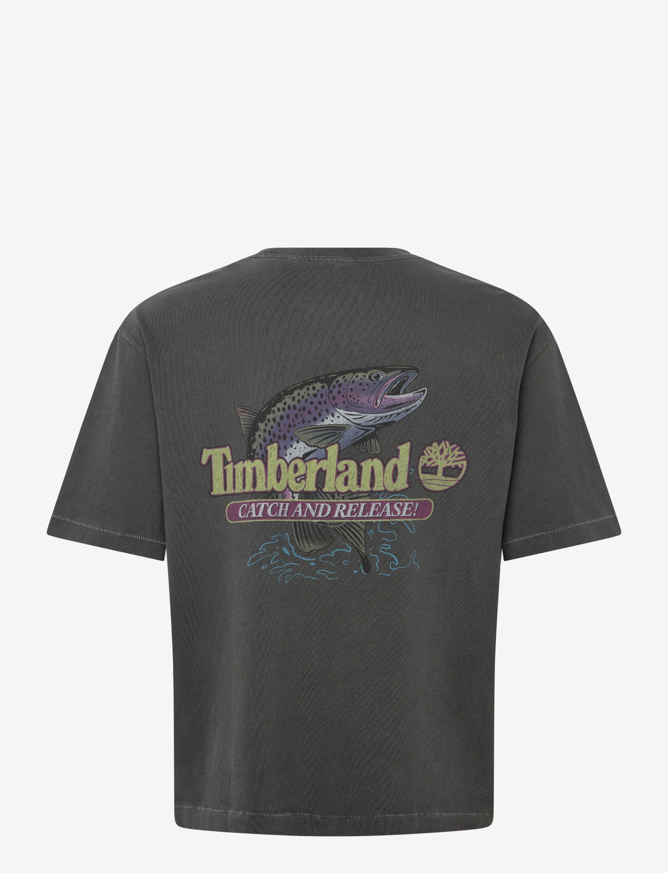Timberland - ''Fly Fishing'' Graphic Tee - kurzärmelig - black - 2