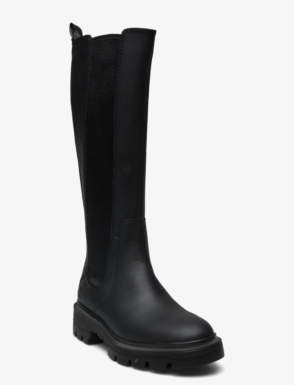 Black knee high shop timberlands