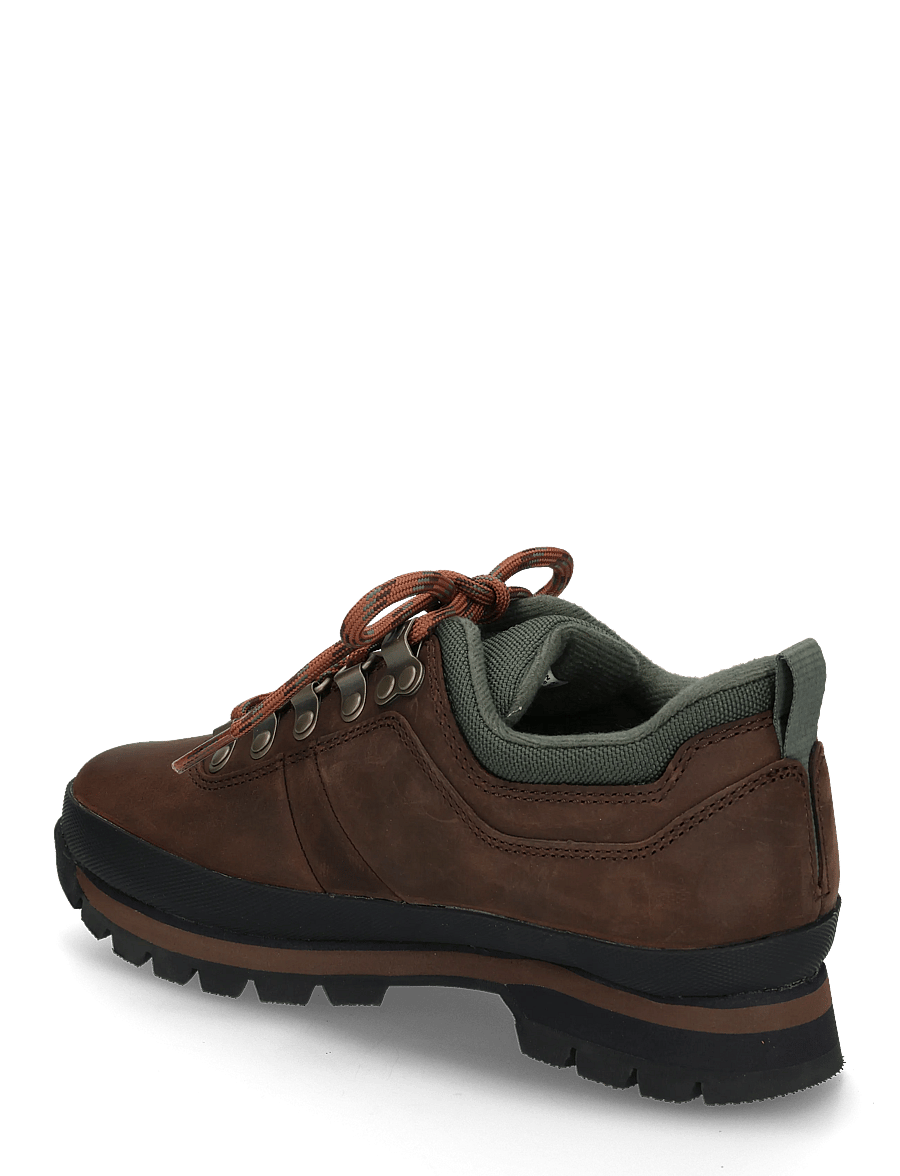 Timberland - LACE UP SHOE - niedrige sneaker - dk brn f grain - 1