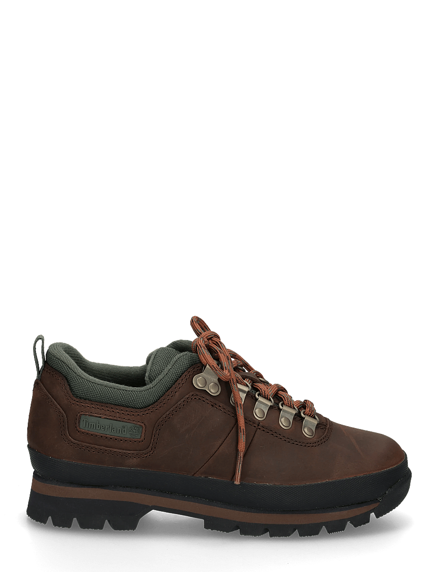 Timberland - LACE UP SHOE - niedrige sneaker - dk brn f grain - 2