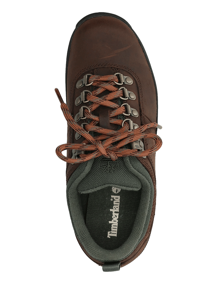 Timberland - LACE UP SHOE - madala säärega tossud - dk brn f grain - 3
