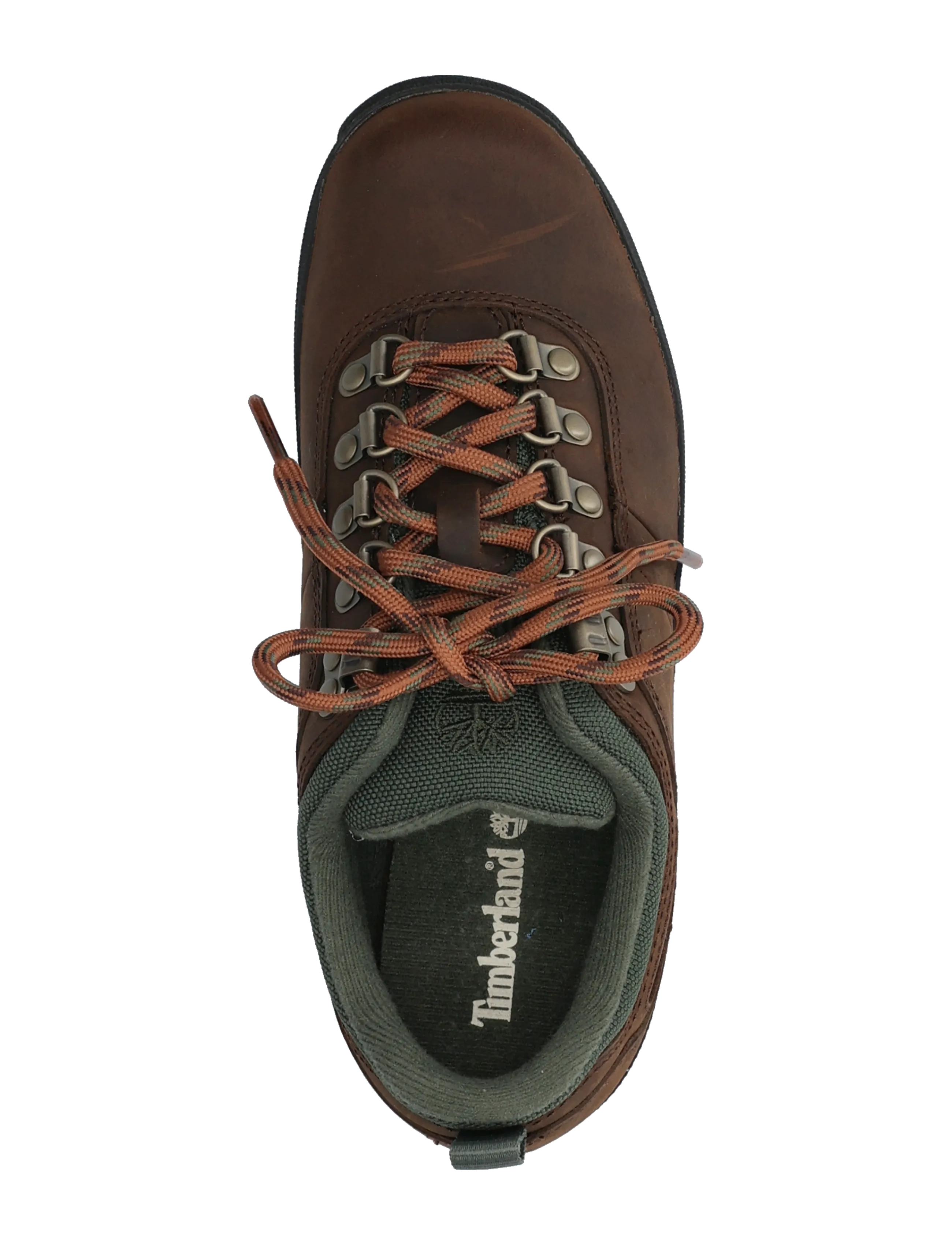 Timberland - LACE UP SHOE - niedrige sneaker - dk brn f grain - 3