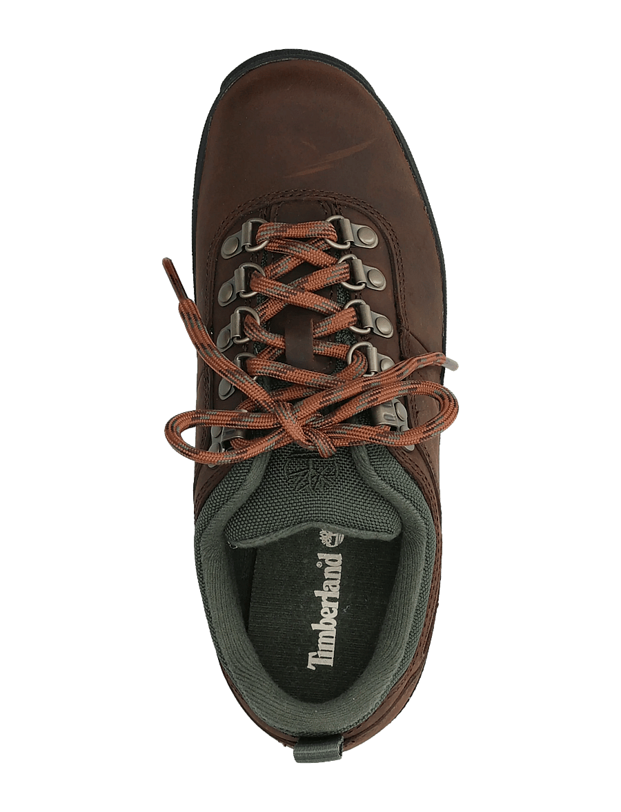 Timberland - LACE UP SHOE - niedrige sneaker - dk brn f grain - 3