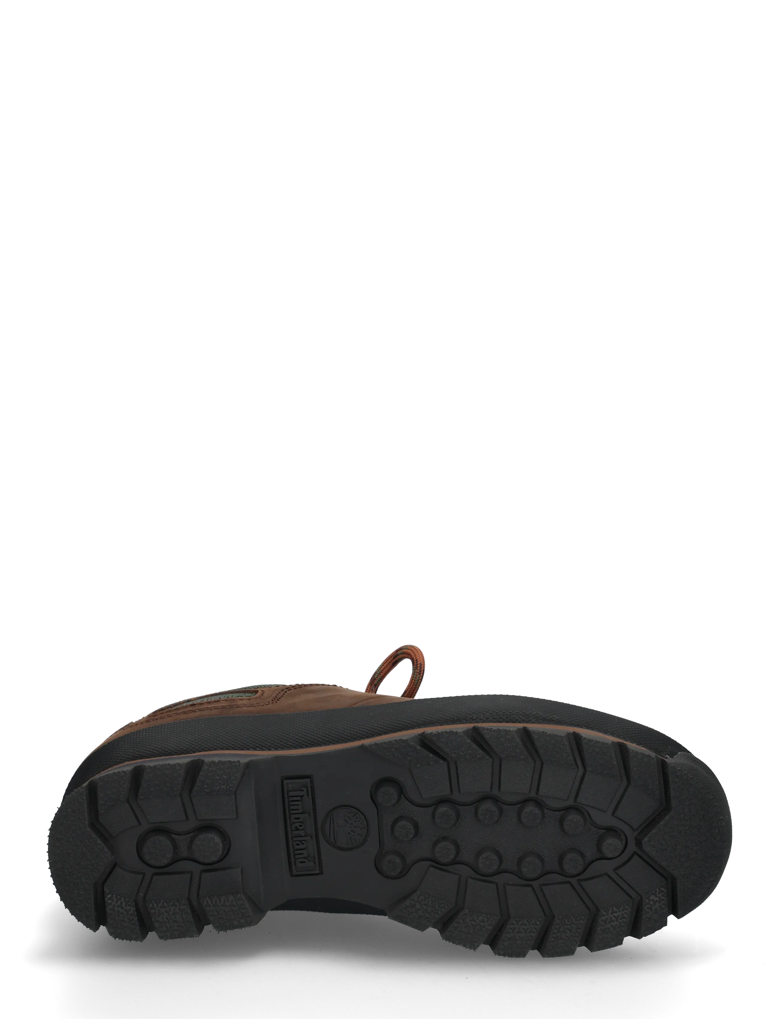 Timberland - LACE UP SHOE - niedrige sneaker - dk brn f grain - 4