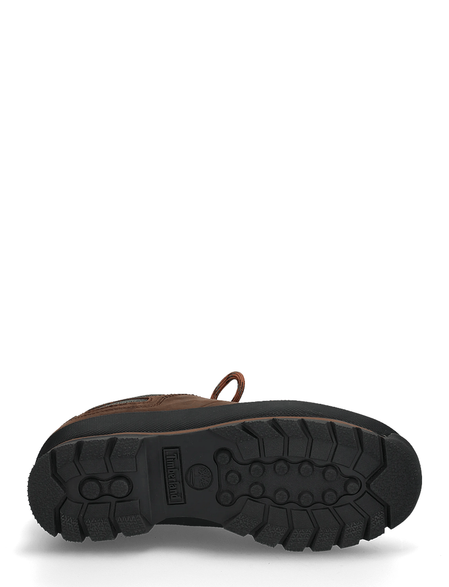 Timberland - LACE UP SHOE - niedrige sneaker - dk brn f grain - 4