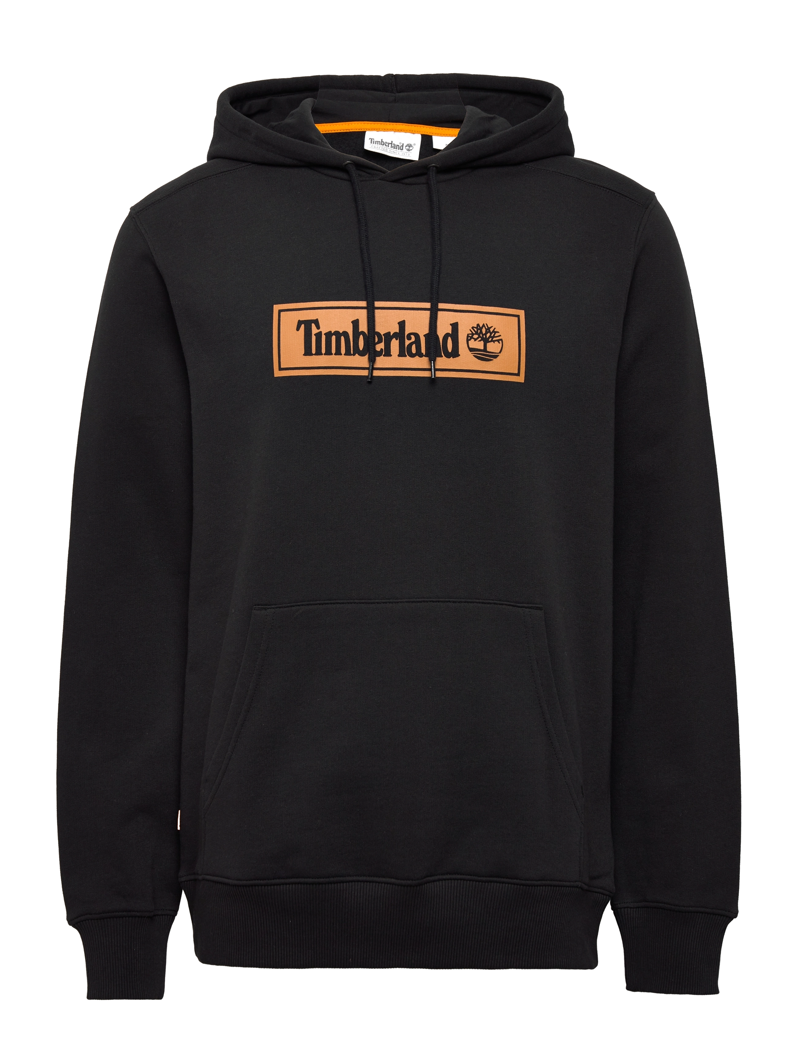 Linear Logo Hooded - BLACK