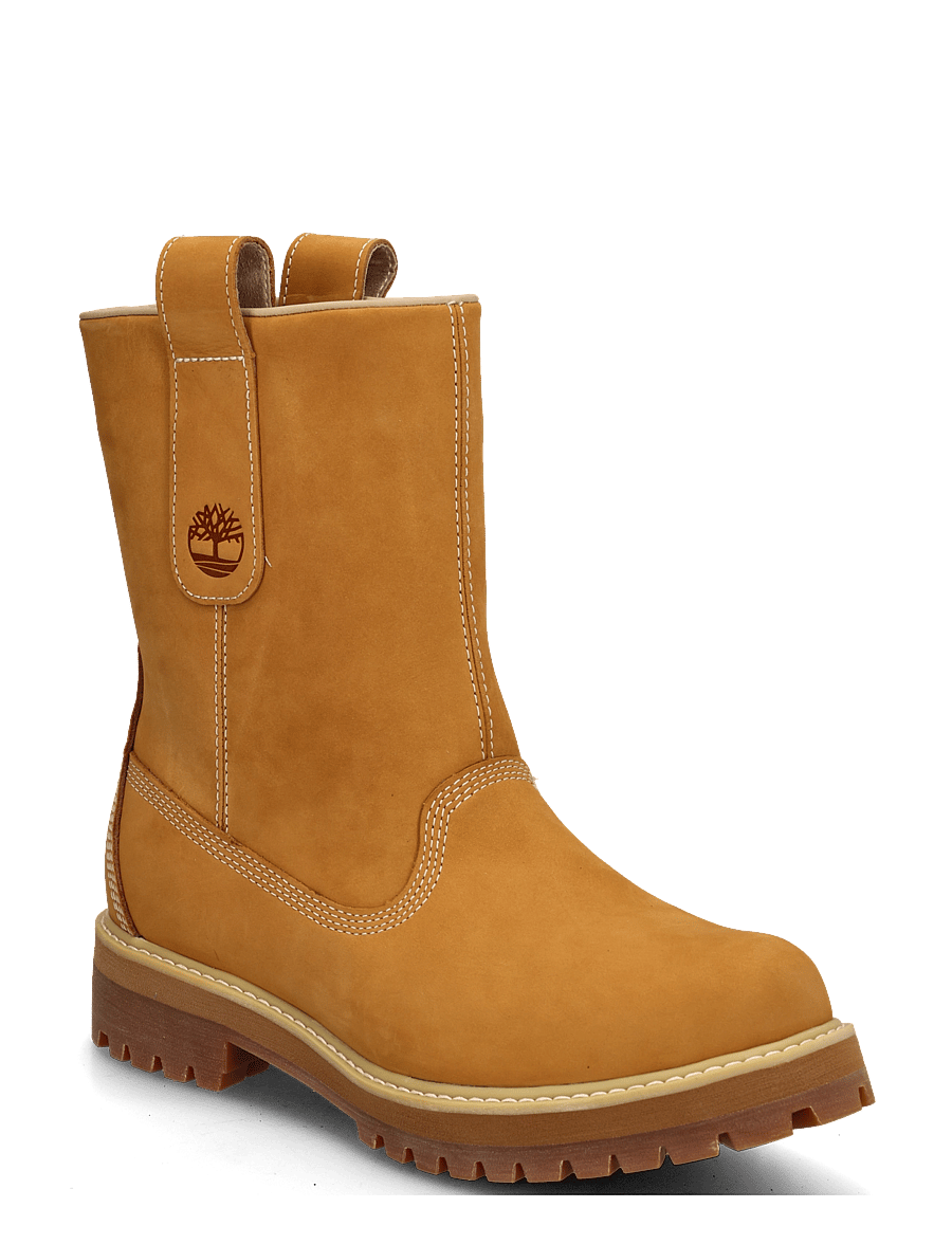 Timberland - MID PULL ON BOOT - winterstiefel - wheat nubuck - 0