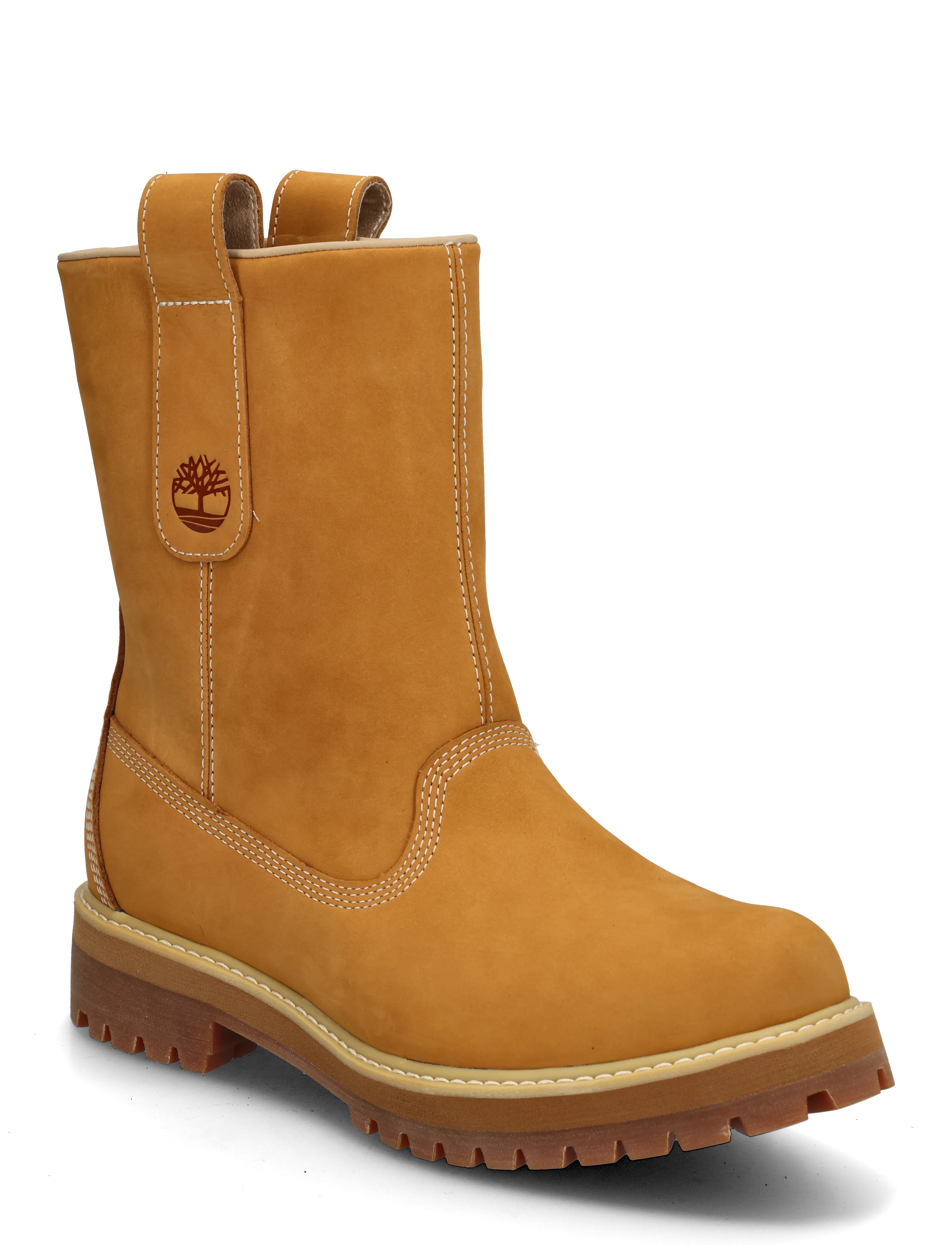 Timberland MID PULL ON BOOT - Shoes - WHEAT NUBUCK / brown