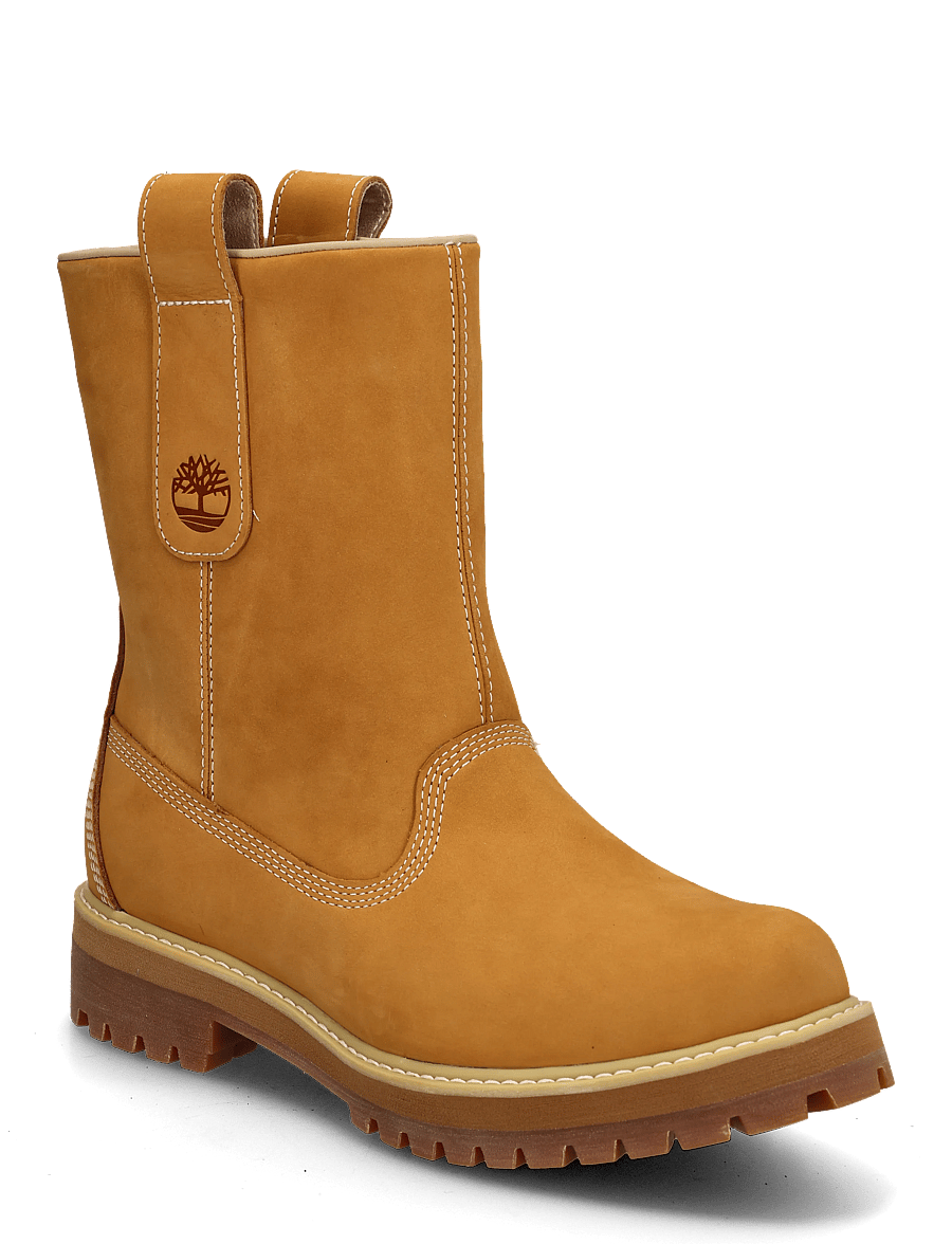 Timberland - MID PULL ON BOOT - winter boots - wheat nubuck - 0