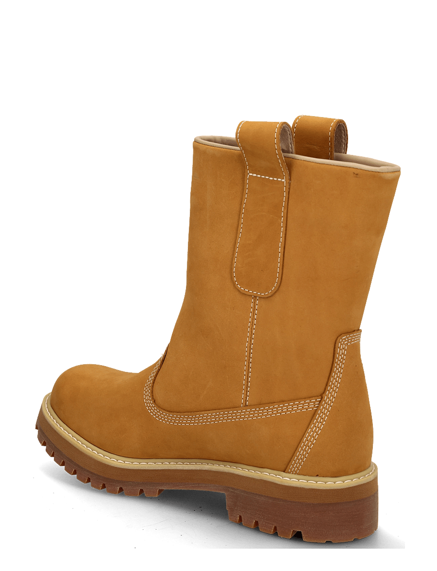 Timberland - MID PULL ON BOOT - winterstiefel - wheat nubuck - 1