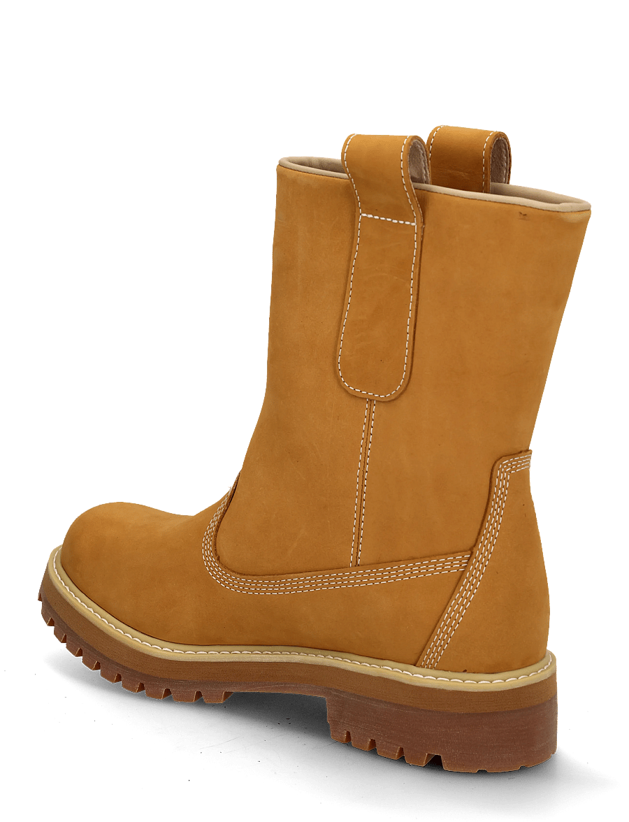 Timberland - MID PULL ON BOOT - winter boots - wheat nubuck - 1