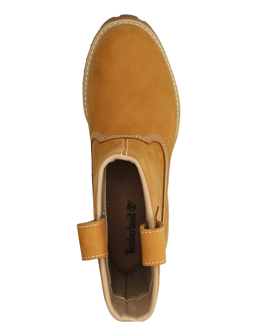 Timberland - MID PULL ON BOOT - winterstiefel - wheat nubuck - 3