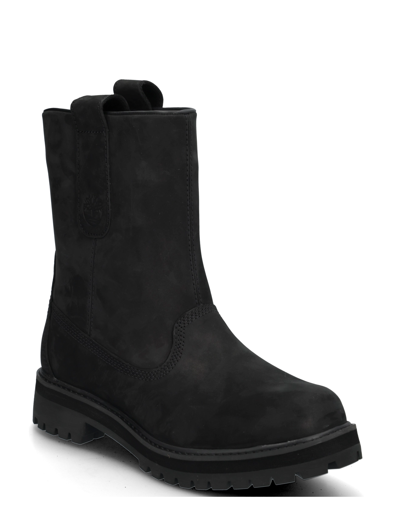 Timberland MID PULL ON BOOT - Designers - BLACK NUBUCK / black