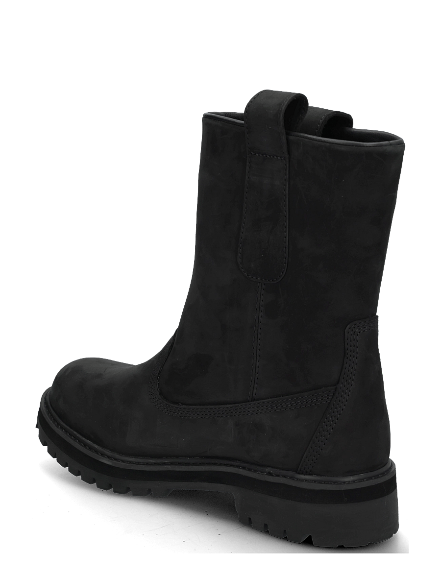 Timberland - MID PULL ON BOOT - chelsea boots - black nubuck - 1