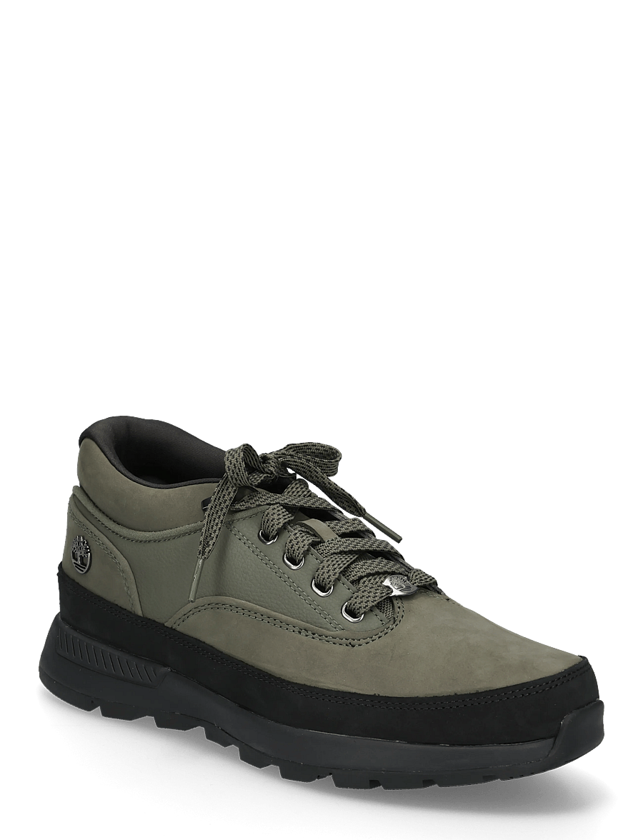 Timberland - MID LACE UP SNEAKER - shop efter stil - dk grn nubuck - 0