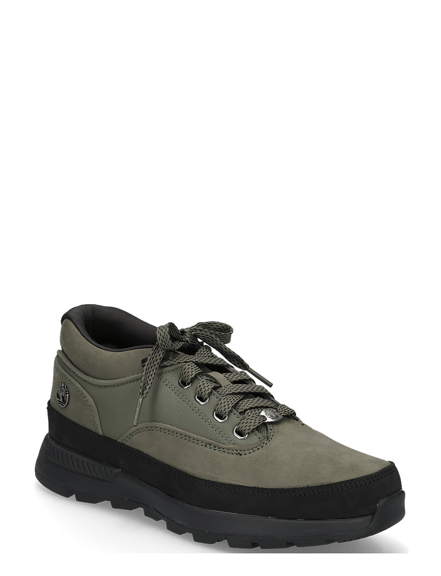 Timberland - MID LACE UP SNEAKER - nach stil kaufen - dk grn nubuck - 0