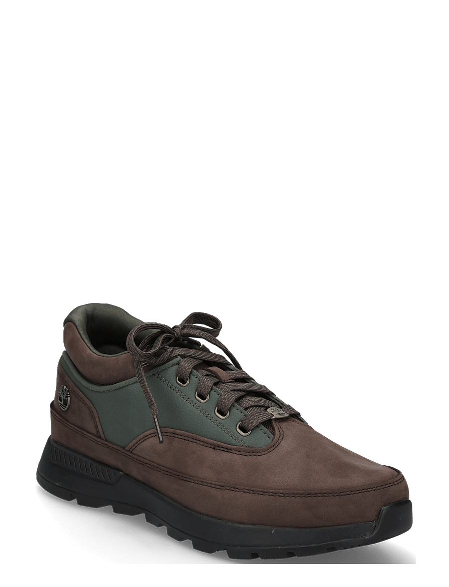 Timberland - MID LACE UP SNEAKER - nach stil kaufen - dk brn nubuck - 0