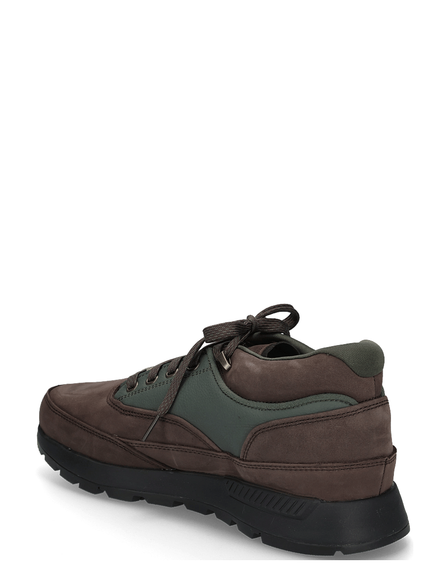 Timberland - MID LACE UP SNEAKER - nach stil kaufen - dk brn nubuck - 1