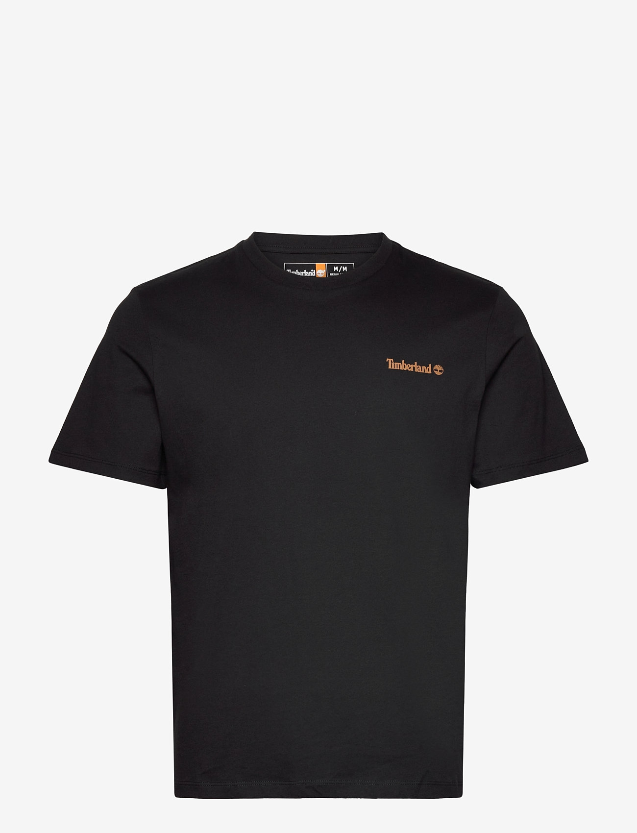 Timberland - Small Linear Logo Print Tee - black - 0