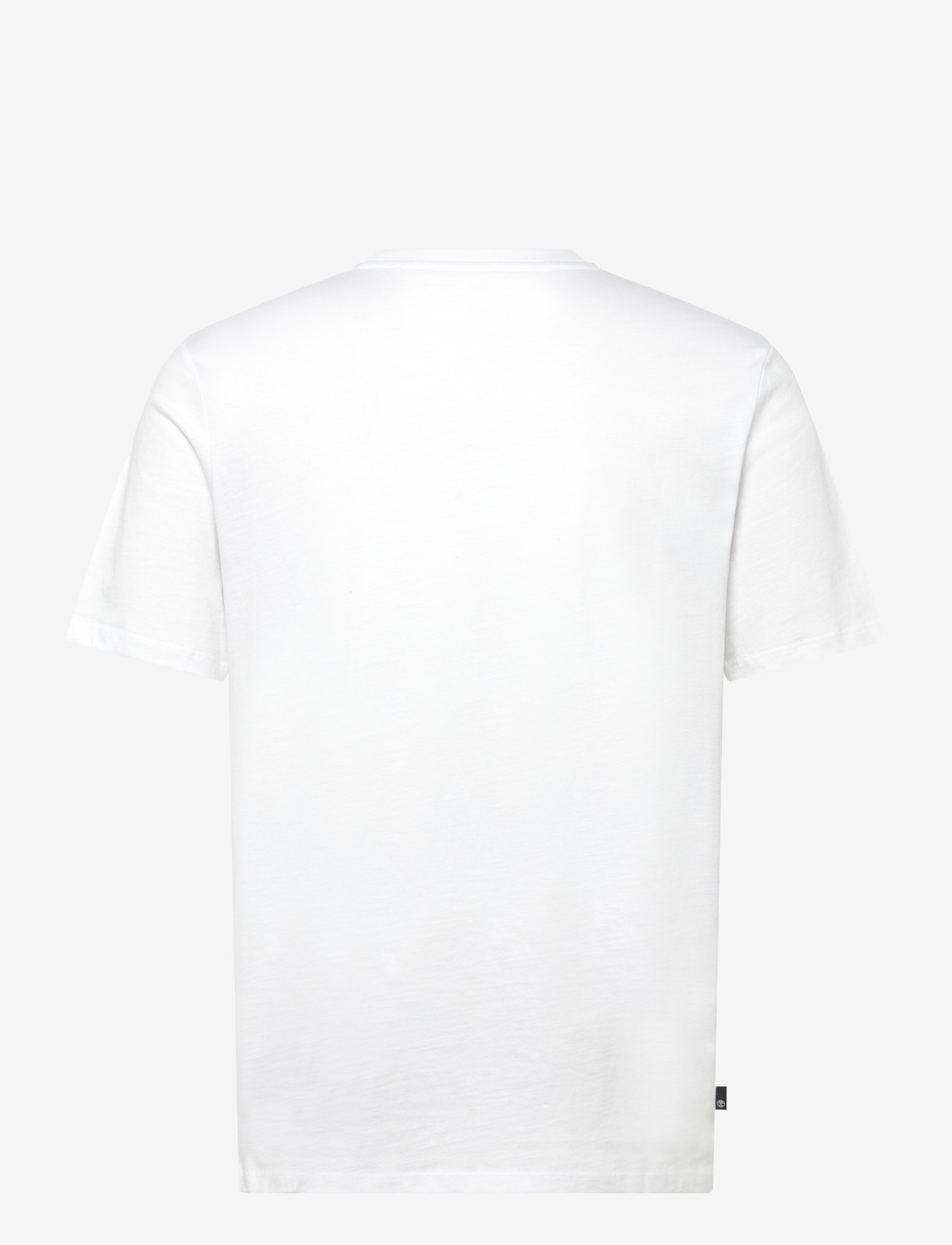Timberland - STACK LOGO Colored Short Sleeve Tee WHITE - kortærmede t-shirts - white - 1