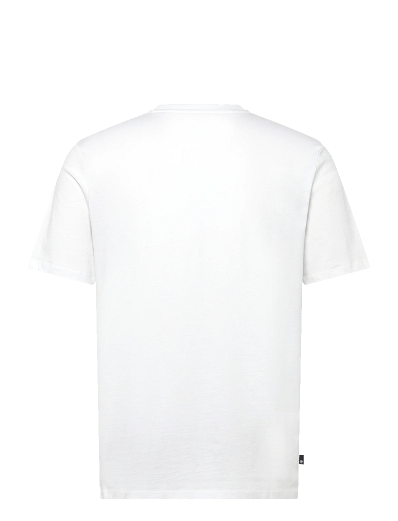 Timberland - STACK LOGO Colored Short Sleeve Tee WHITE - kortærmede t-shirts - white - 1