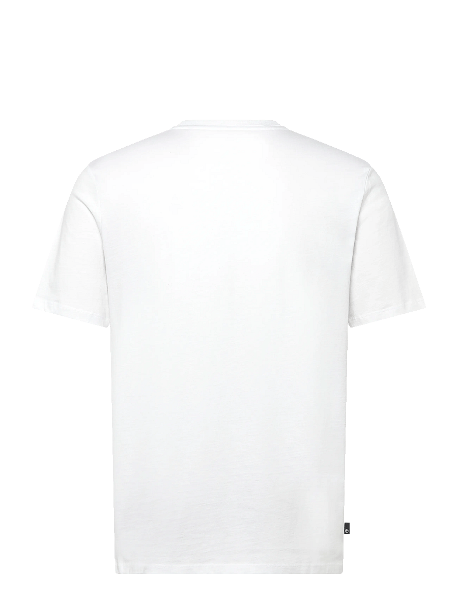 Timberland - STACK LOGO Colored Short Sleeve Tee WHITE - kurzärmelige t-shirts - white - 2
