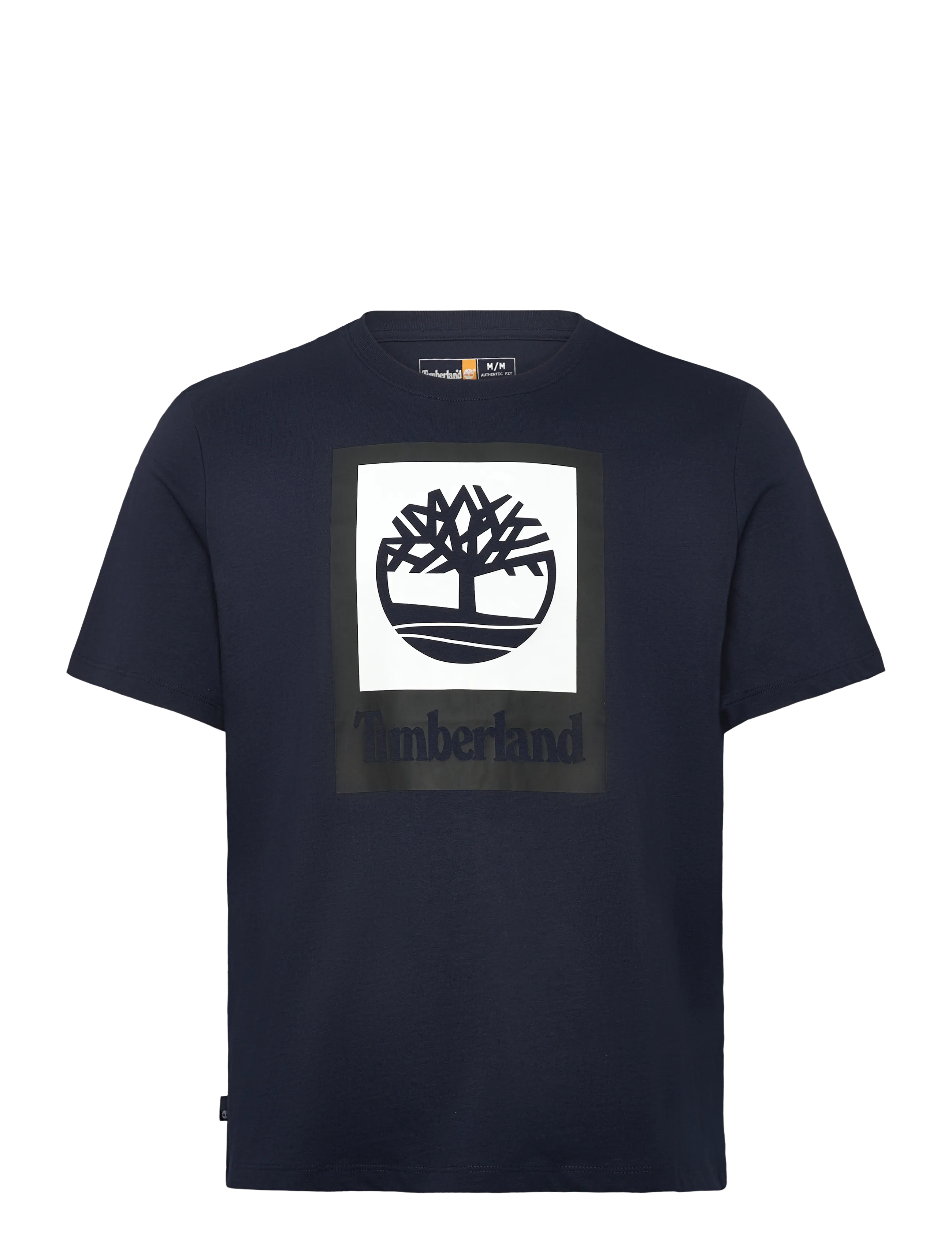 Timberland STACK LOGO Colored Short Sleeve Tee DARK SAPPHIRE - Riided - NAVY / navy