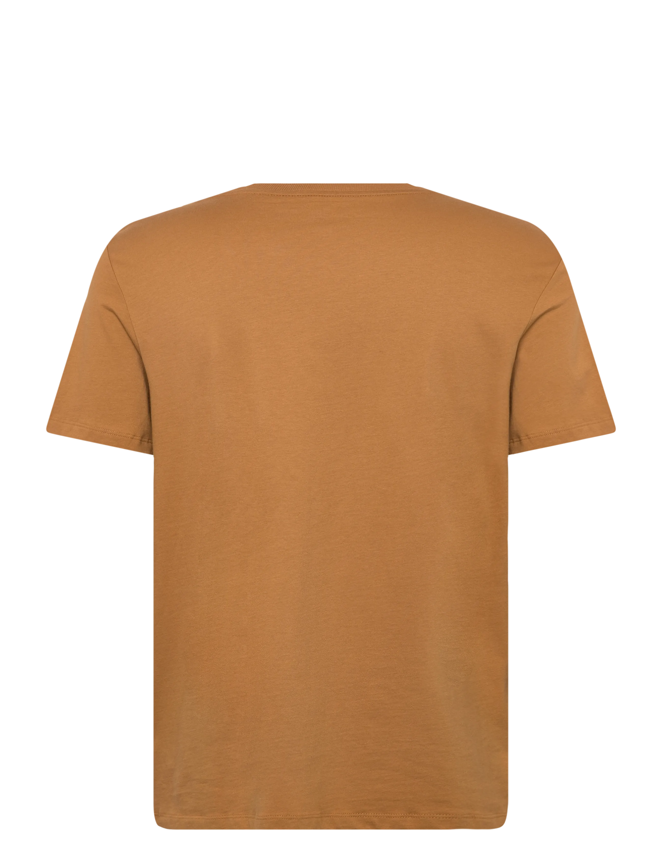 Timberland - STACK LOGO Colored Short Sleeve Tee WHEAT BOOT - alhaisimmat hinnat - medium brown - 2