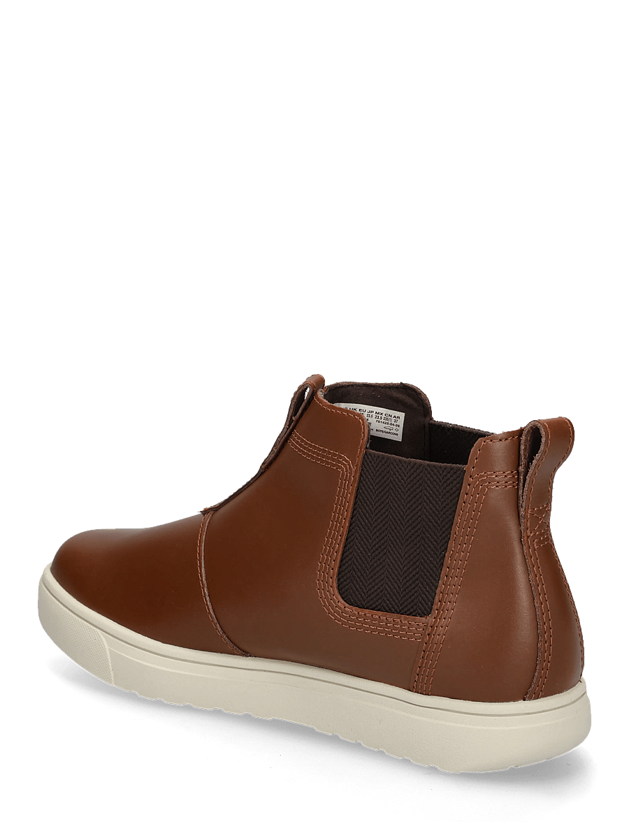 Timberland - MID PULL ON SNEAKER - hoher schnitt - md brn f grain - 1