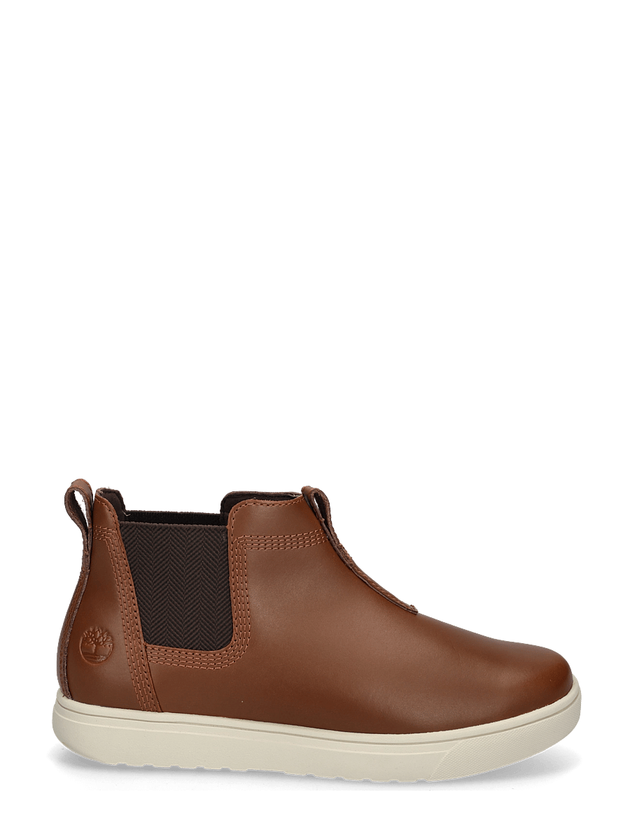 Timberland - MID PULL ON SNEAKER - madala säärega tossud - md brn f grain - 2