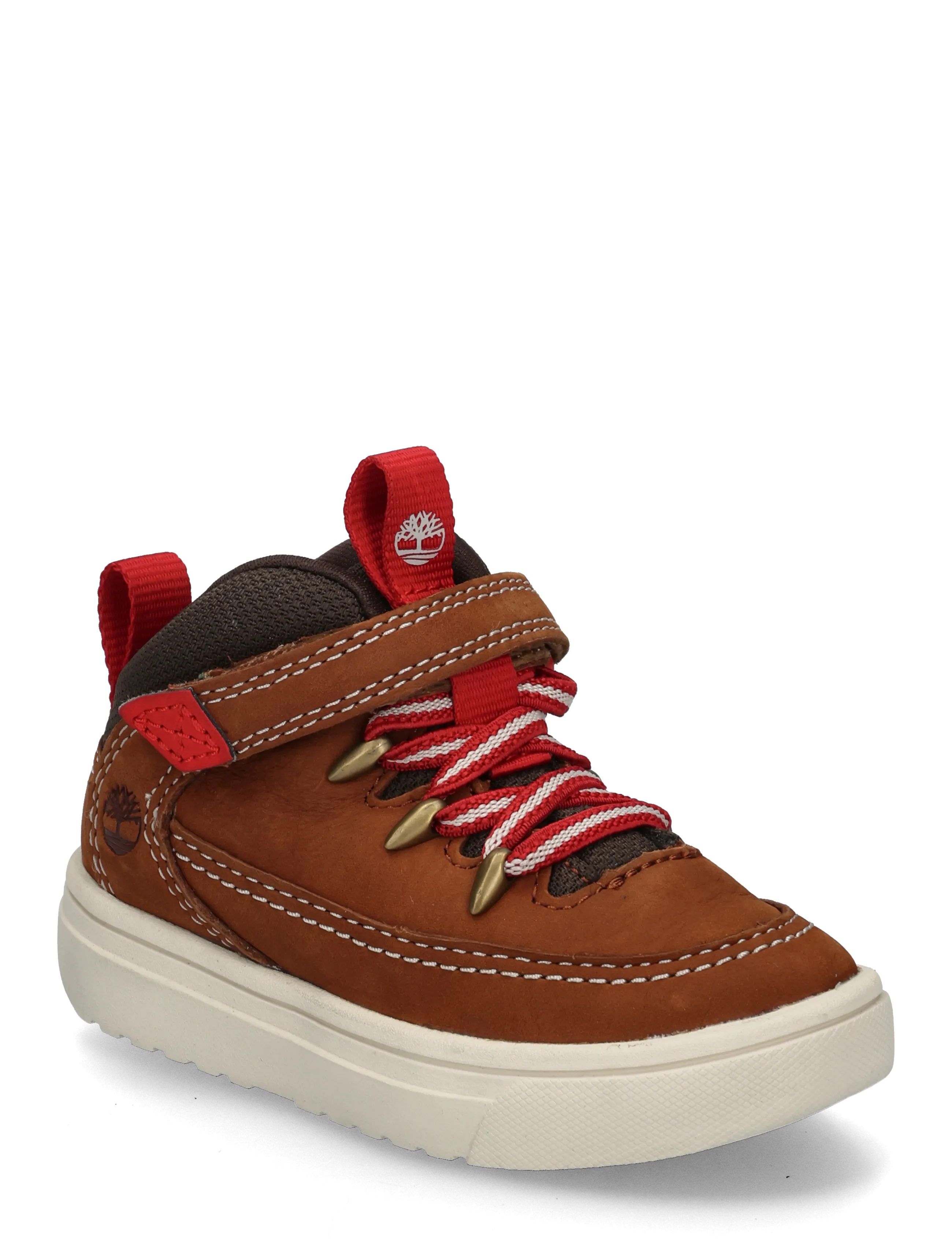 Timberland MID HOOK & LOOP SNEAKER - TIMBERLAND - RUST NB W DKBRN / brown