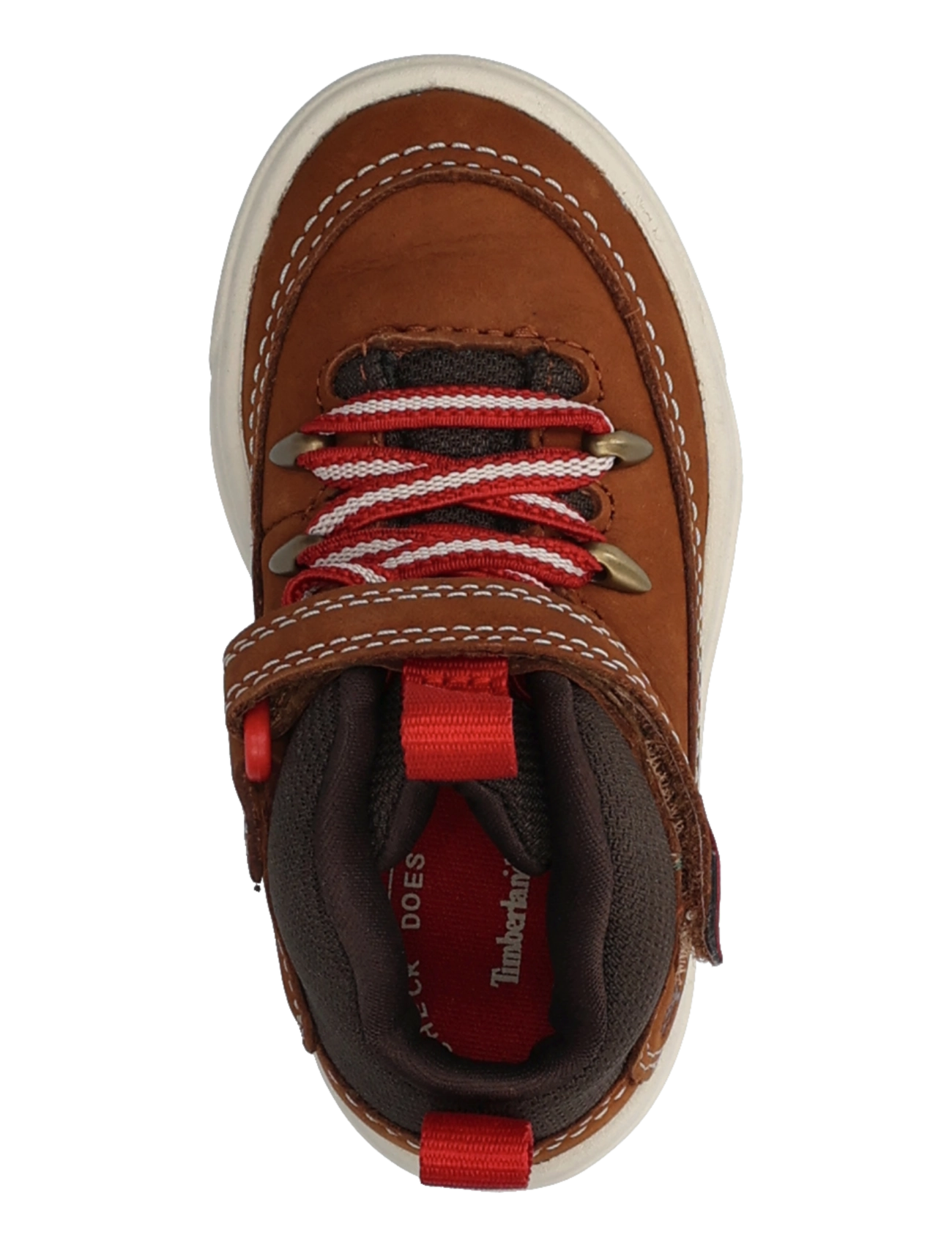 Timberland - MID HOOK & LOOP SNEAKER - rust nb w dkbrn - 3