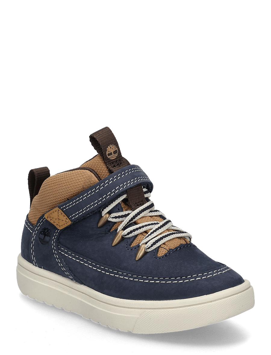 Timberland - MID HOOK & LOOP SNEAKER - baskets montantes - dkbluenbkwmdbrn - 0
