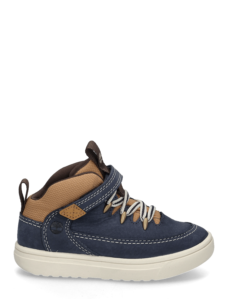 Timberland - MID HOOK & LOOP SNEAKER - baskets montantes - dkbluenbkwmdbrn - 2