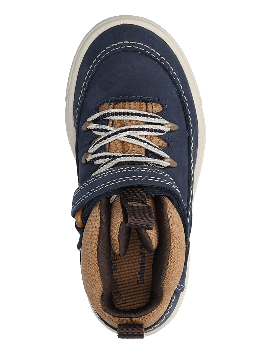 Timberland - MID HOOK & LOOP SNEAKER - madala säärega tossud - dkbluenbkwmdbrn - 3