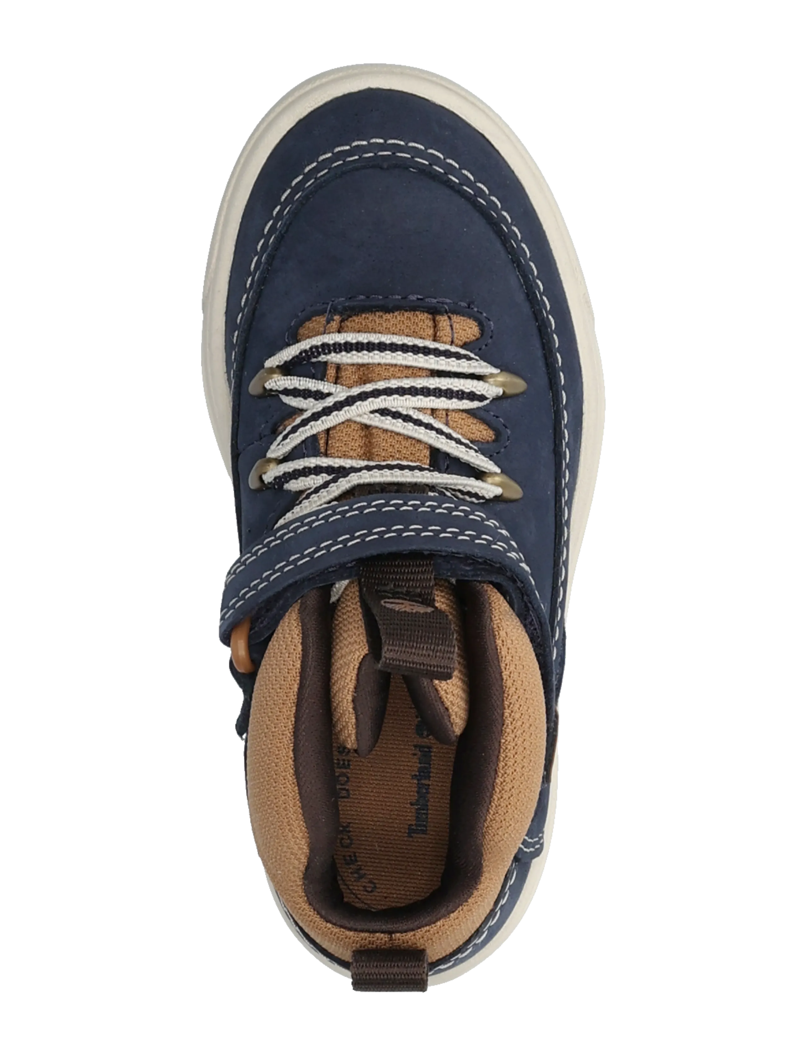 Timberland - MID HOOK & LOOP SNEAKER - baskets montantes - dkbluenbkwmdbrn - 3