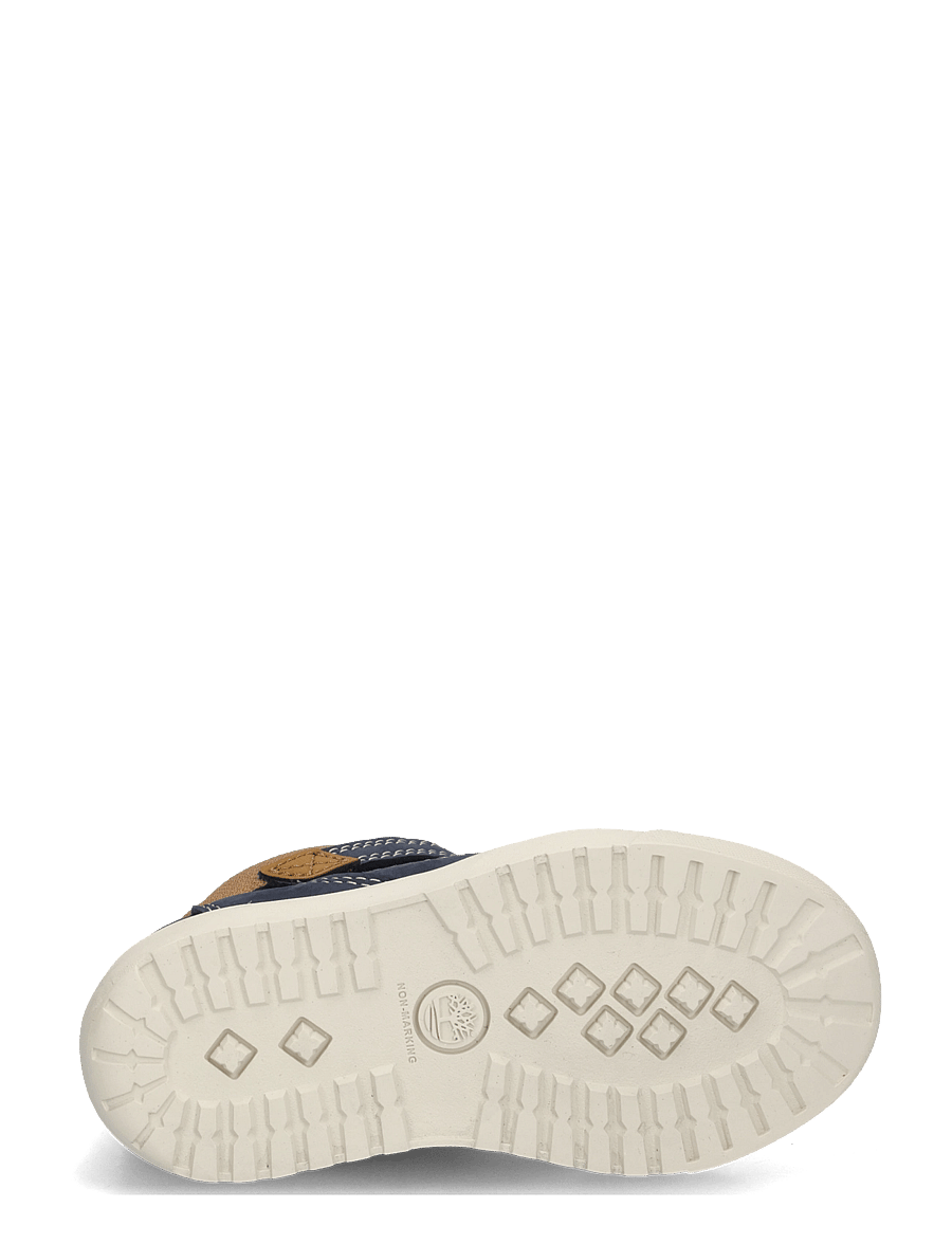 Timberland - MID HOOK & LOOP SNEAKER - madala säärega tossud - dkbluenbkwmdbrn - 4