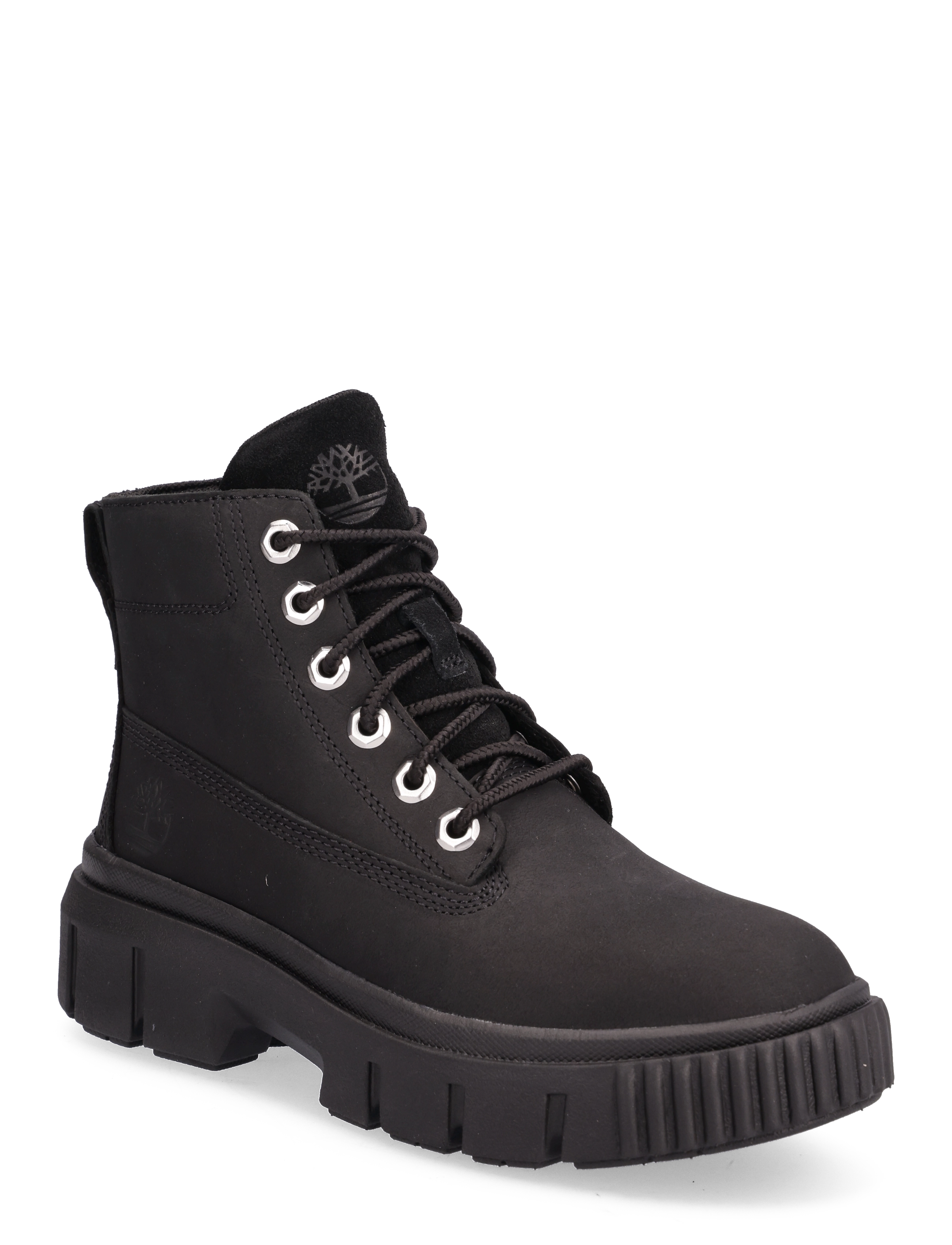 Timberland MID LACE UP BOOT - Paeltega saapad - BLACK / black