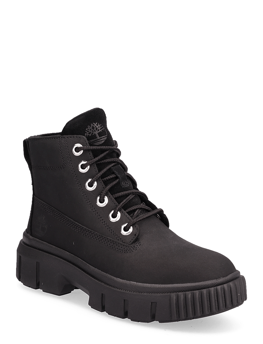 Timberland - MID LACE UP BOOT - geschnürte stiefel - black - 0