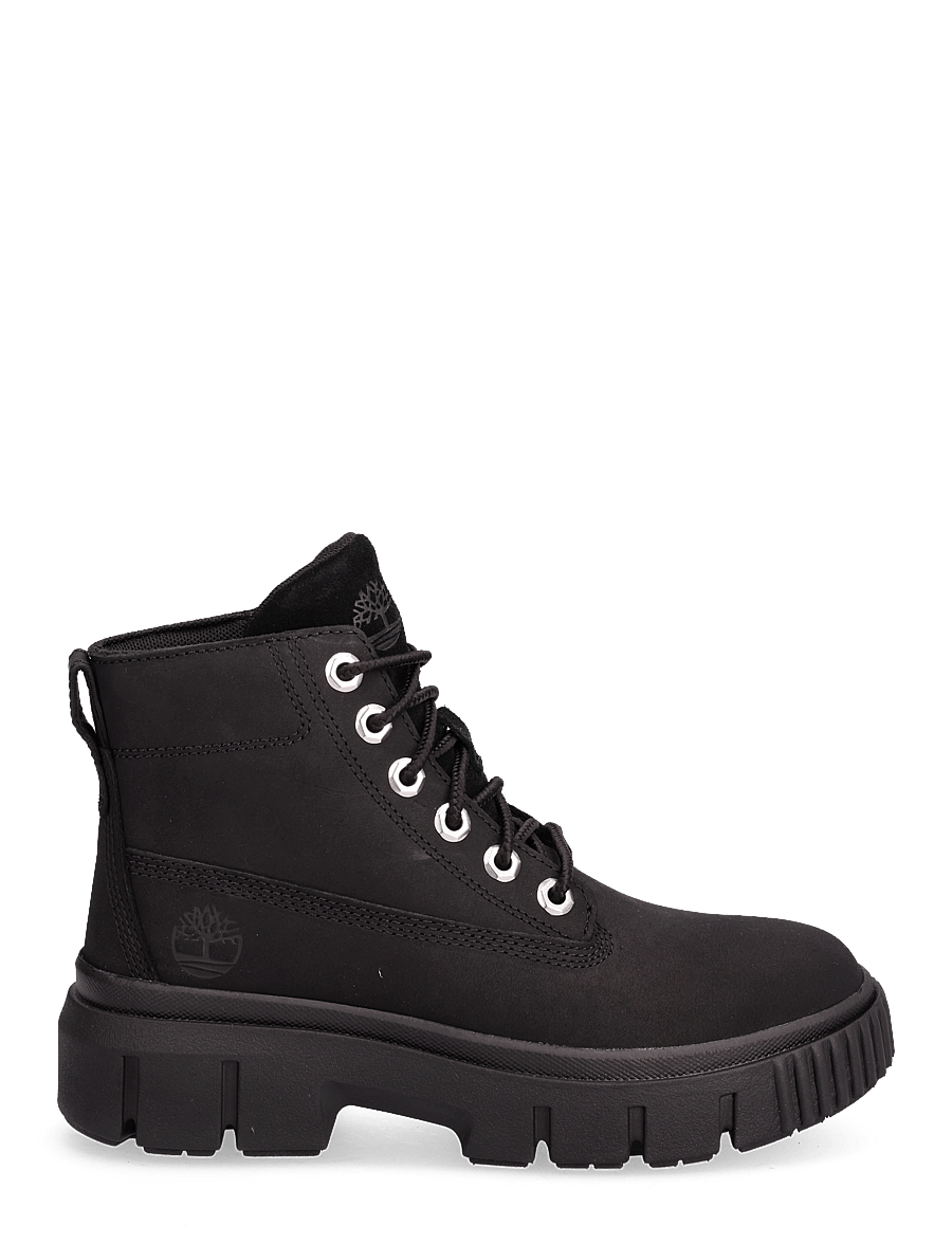 Timberland - MID LACE UP BOOT - paeltega saapad - black - 1