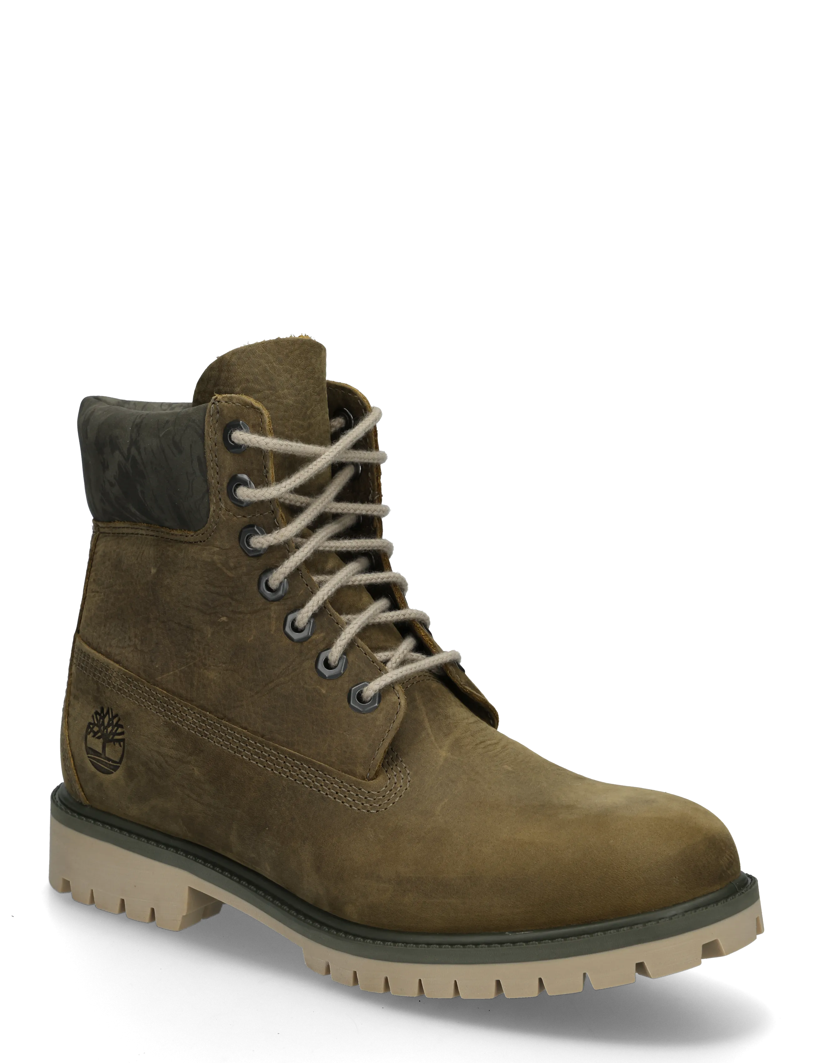 Timberland 6 INCH LACE UP WATERPROOF BOOT - Uutuudet - DKGRNNBK W CAMO / khaki/green