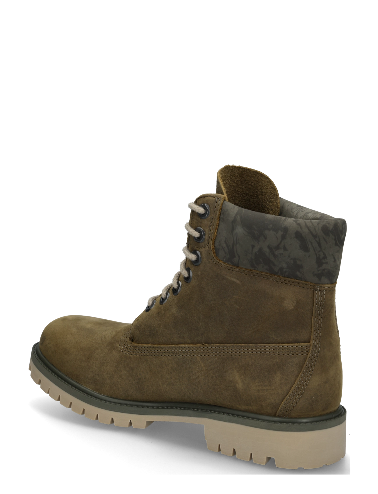 Timberland - 6 INCH LACE UP WATERPROOF BOOT - støvler med snøre - dkgrnnbk w camo - 1