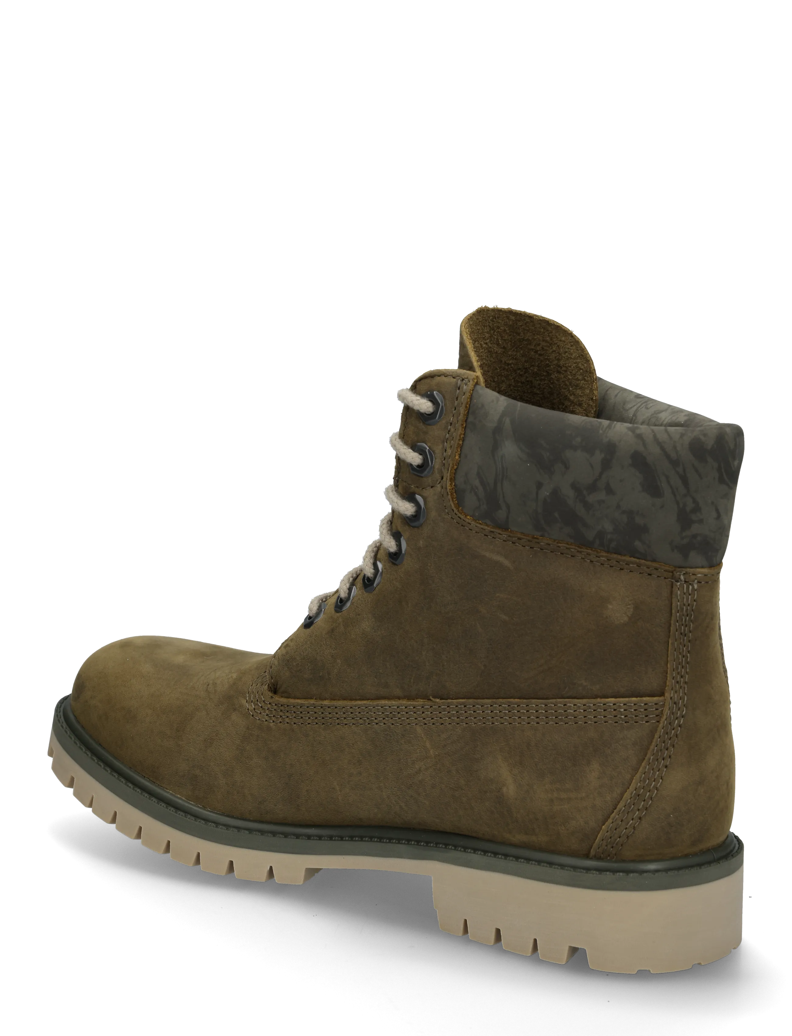 Timberland - 6 INCH LACE UP WATERPROOF BOOT - snørestøvler - dkgrnnbk w camo - 1