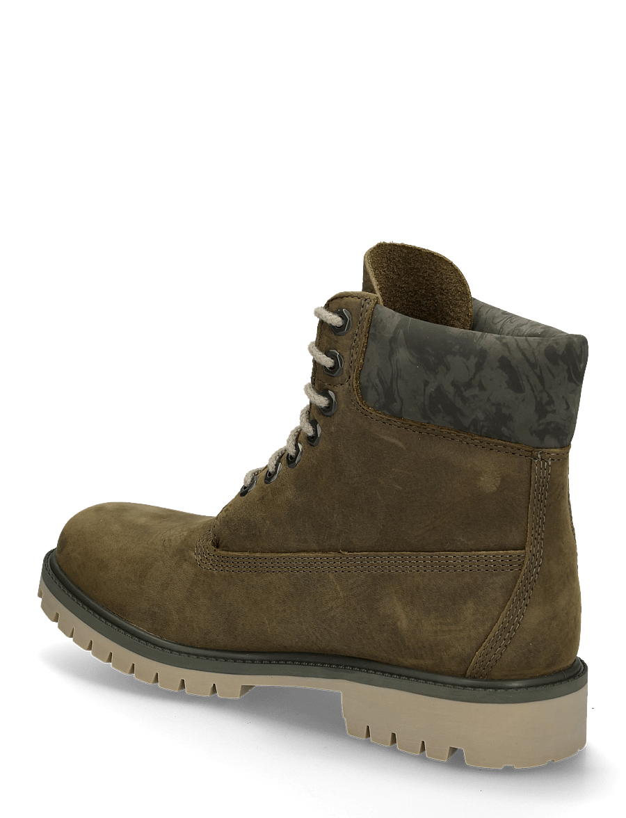 Timberland - 6 INCH LACE UP WATERPROOF BOOT - snørestøvler - dkgrnnbk w camo - 1