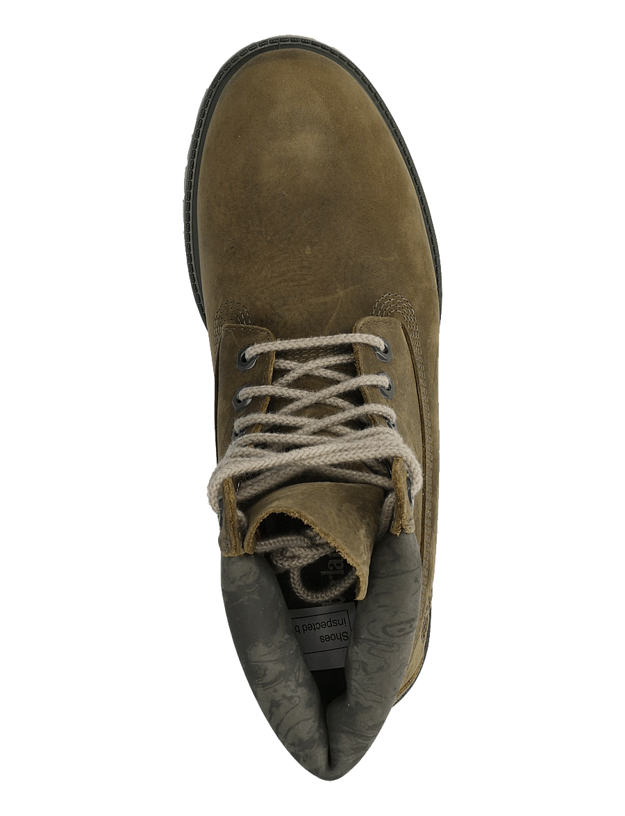Timberland - 6 INCH LACE UP WATERPROOF BOOT - støvler med snøre - dkgrnnbk w camo - 3